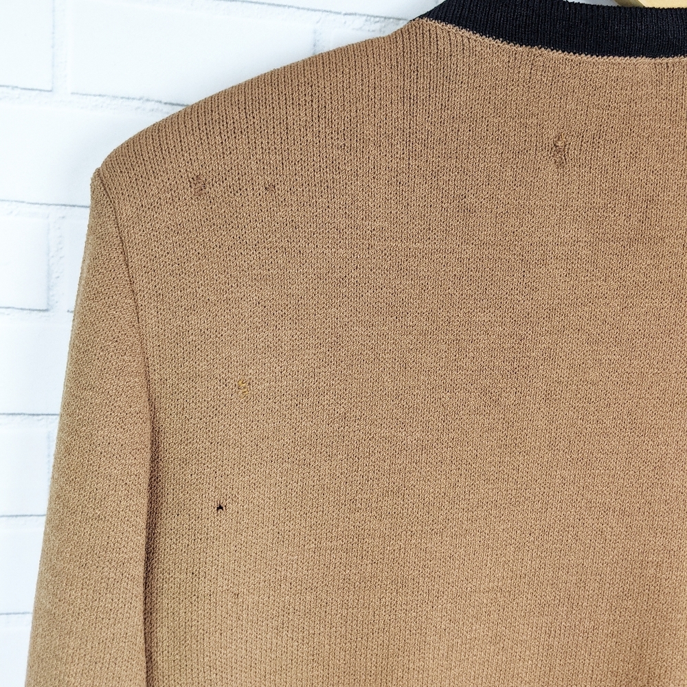 St John Collection by Marie Gray Brown Sweater - Picture 3 of 5